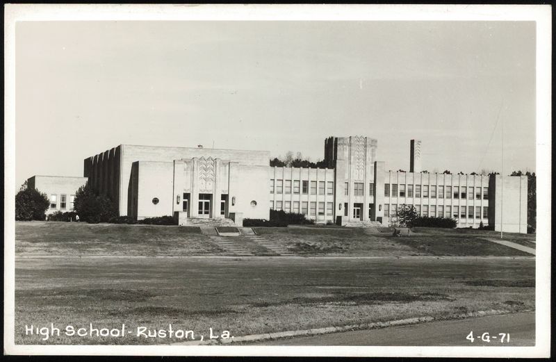 High School Building in Ruston, Louisiana