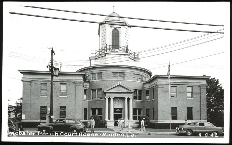 Webster Parish Court House in Minden, Louisiana