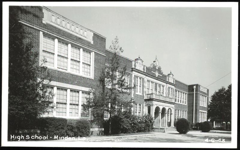 High School Building in Minden, Louisiana