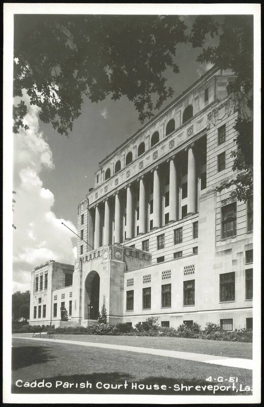 Caddo Parish Court House in Shreveport, Louisiana