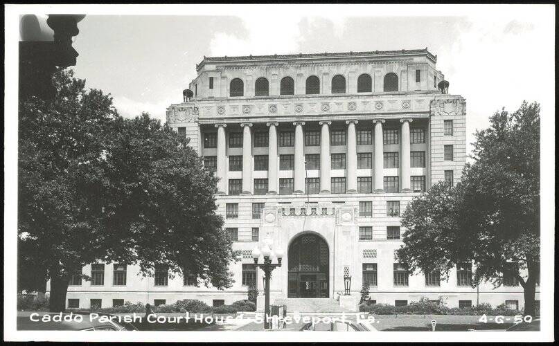 Caddo Parish Court House in Shreveport, Louisiana