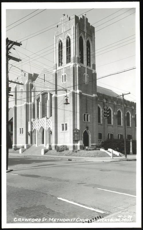 Crawford Street Methodist Church in Vicksburg Mississippi