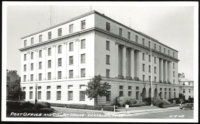 Post Office and Court House in Vicksburg, Mississippi