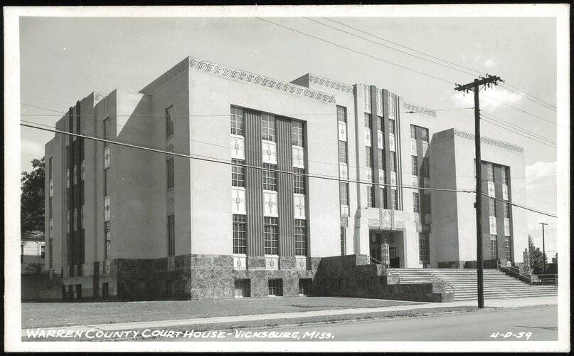 Warren County Courthouse in Vicksburg, Mississippi