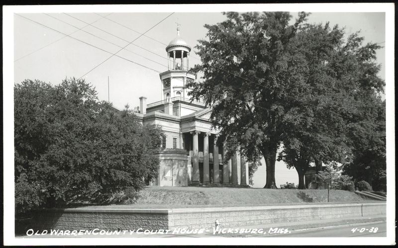 Old Warren County Court House in Vicksburg Mississippi