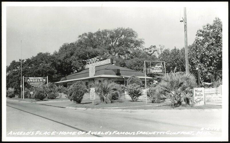 Angelo's Place, Home of Famous Spaghetti Gulfport Mississippi