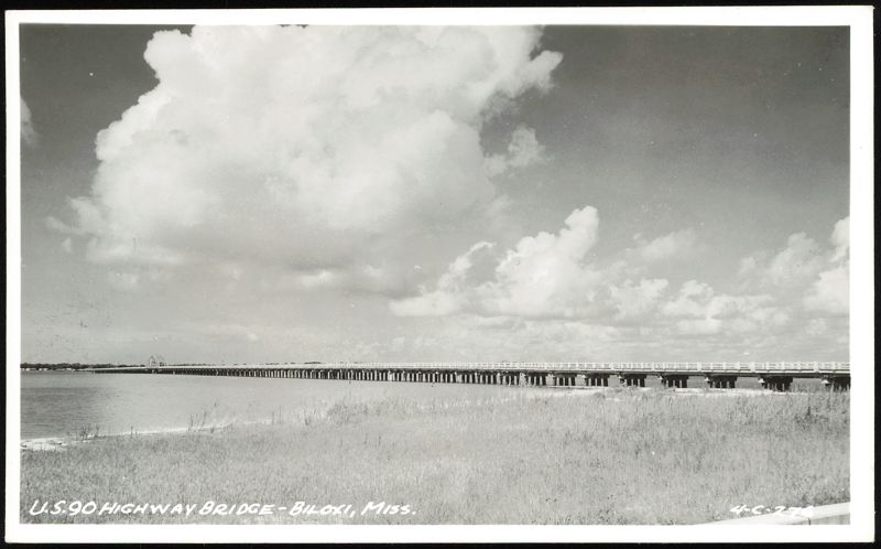 U.S. 90 Highway Bridge in Biloxi Mississippi