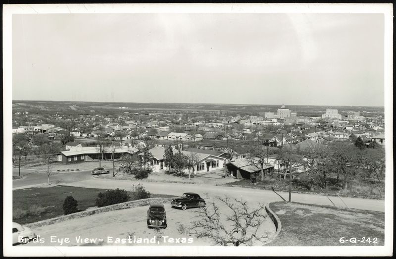 Bird's Eye View of Eastland, Texas