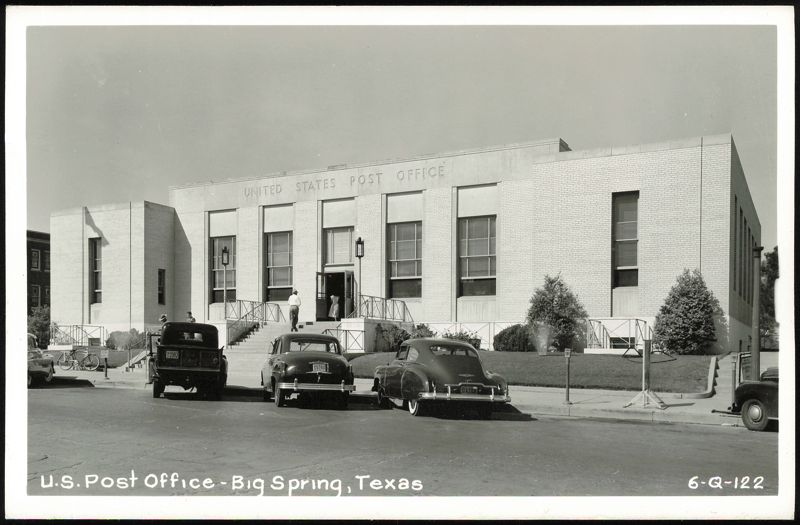 United States Post Office Building in Big Spring, Texas