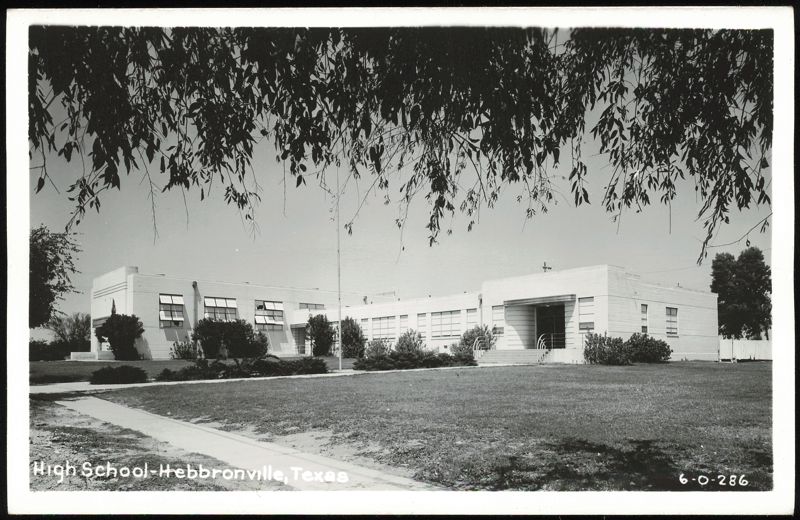 High School Building in Hebbronville, Texas
