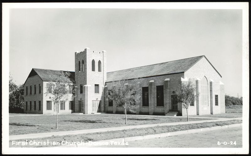First Christian Church Building in Donna, Texas