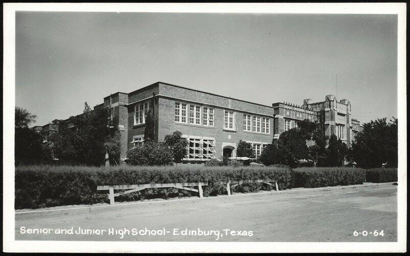 Senior and Junior High School in Edinburg, Texas