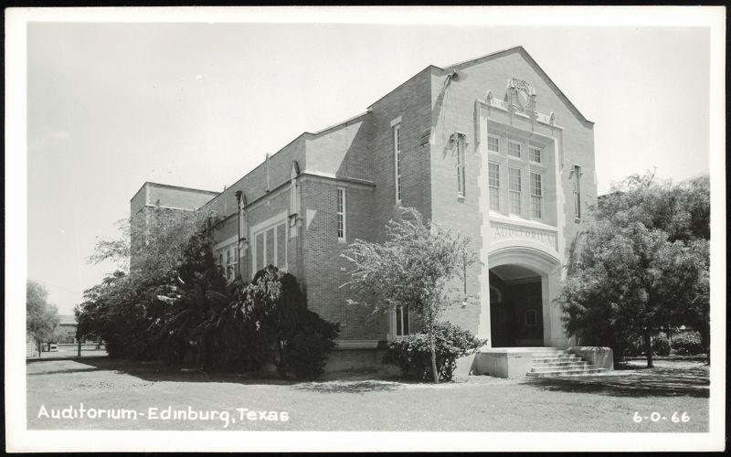 Auditorium Building in Edinburg, Texas