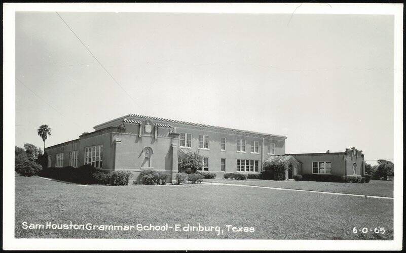 Sam Houston Grammar School Building Edinburg Texas