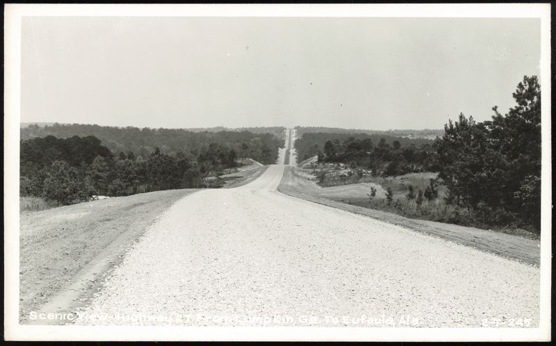 Scenic View of Highway 27 from Lumpkin, GA to Eufaula, AL Georgia