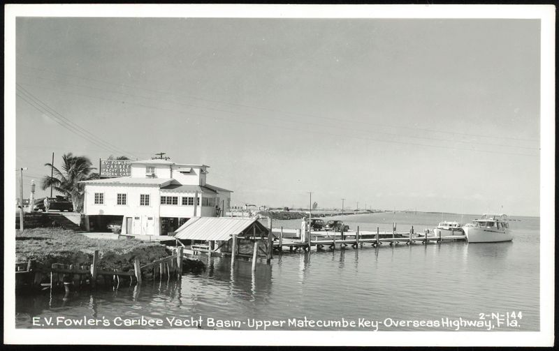 E.V. Fowler's Caribee Yacht Basin Overseas Highway Upper Matecumbe Key Islamorada Florida