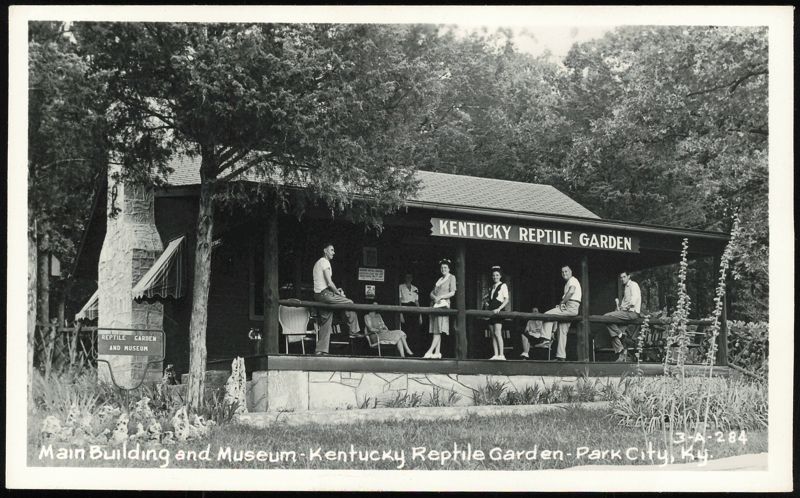 Main Building and Museum at Kentucky Reptile Garden Park City