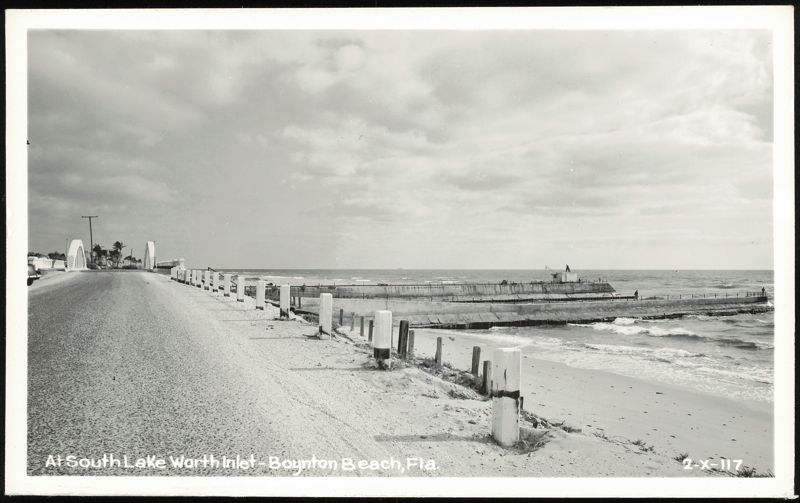 South Lake Worth Inlet and Bridge in Boynton Beach Florida