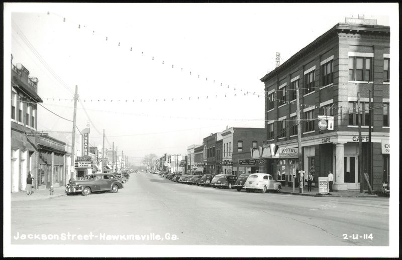 Jackson Street View in Hawkinsville, Georgia