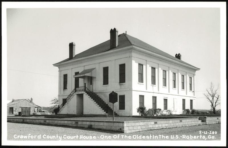 Crawford County Court House in Roberta, Georgia