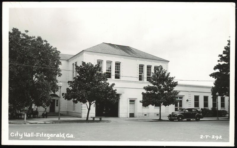 City Hall Building in Fitzgerald, Georgia