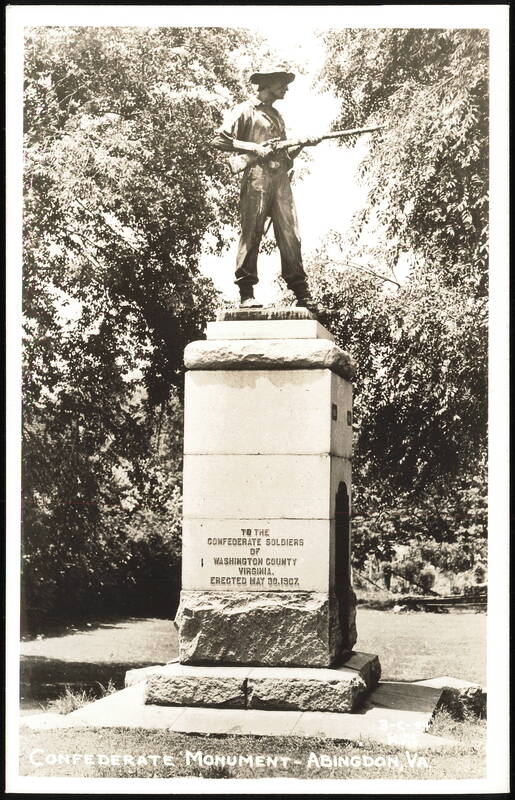 Confederate Soldiers Monument in Abingdon, Virginia