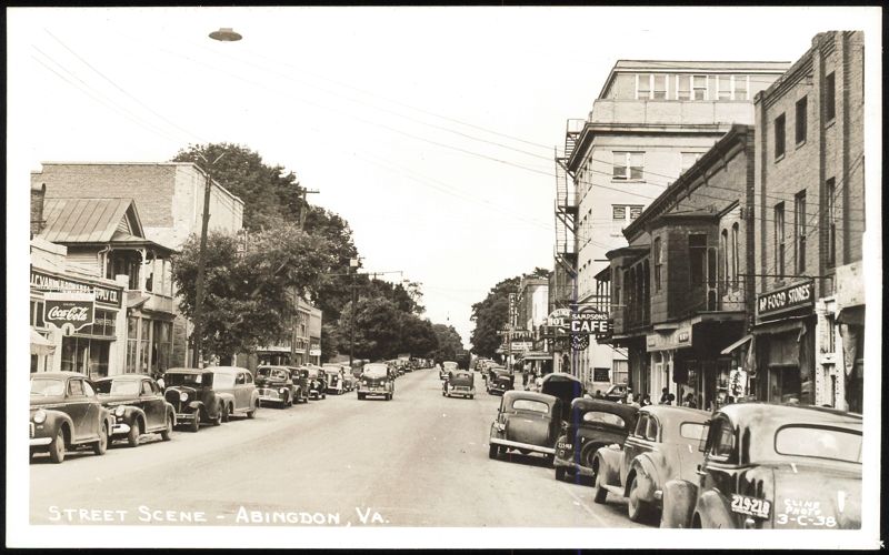 Street Scene in Abingdon, Virginia