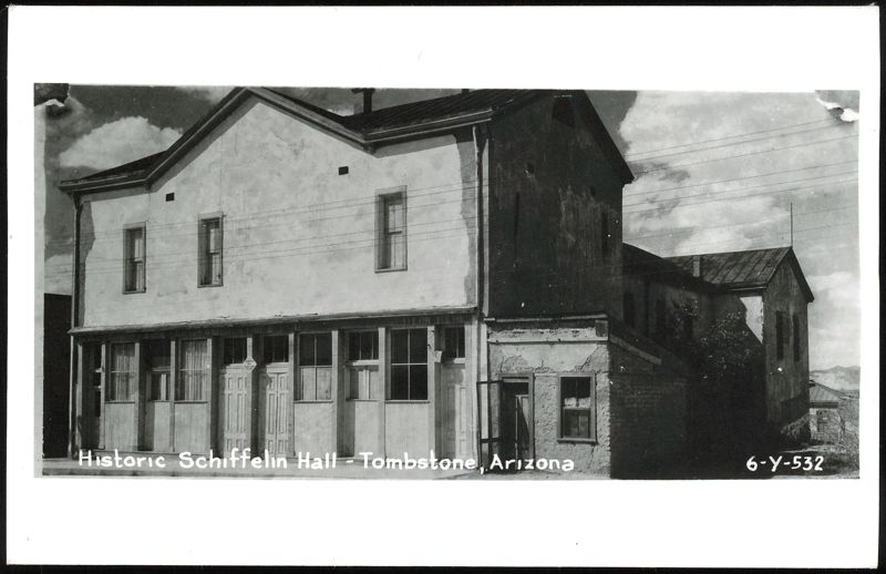 Historic Schieffelin Hall in Tombstone, Arizona