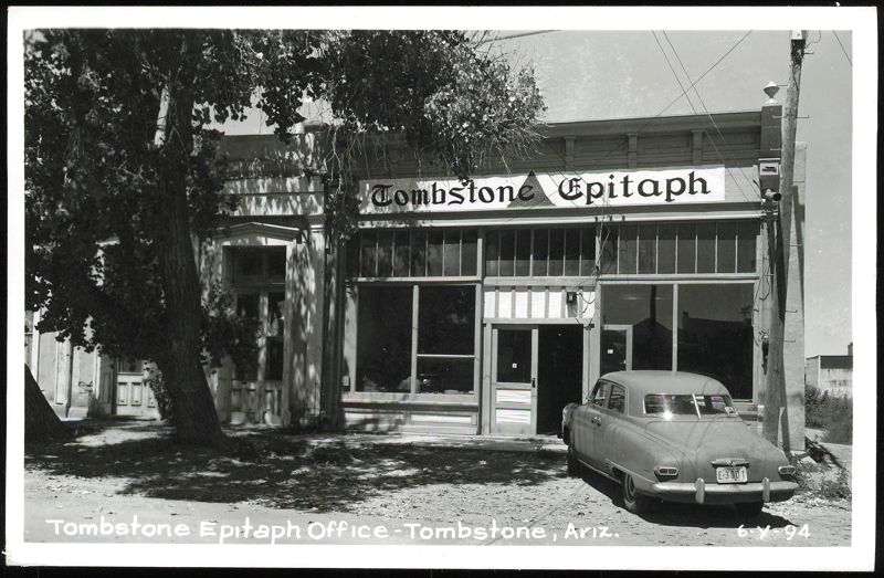 Tombstone Epitaph Office Building Arizona
