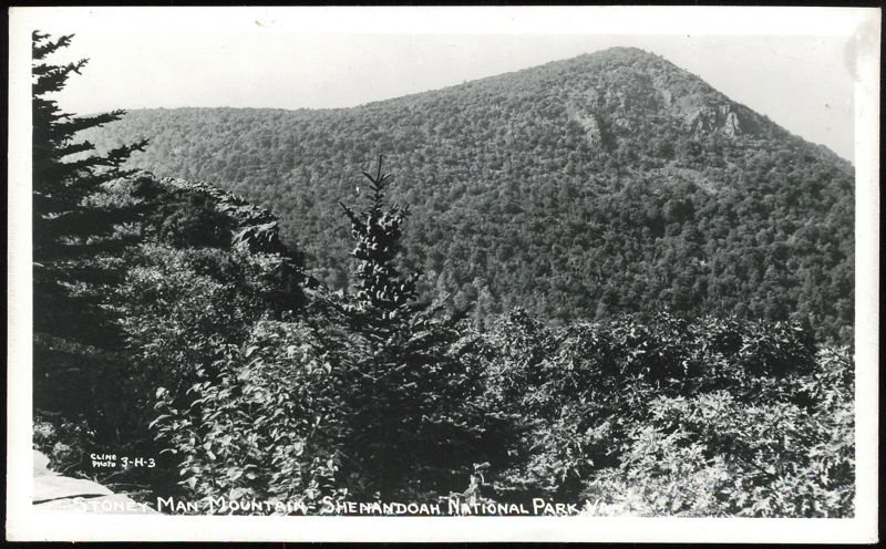 Stoney Man Mountain in Shenandoah National Park Virginia