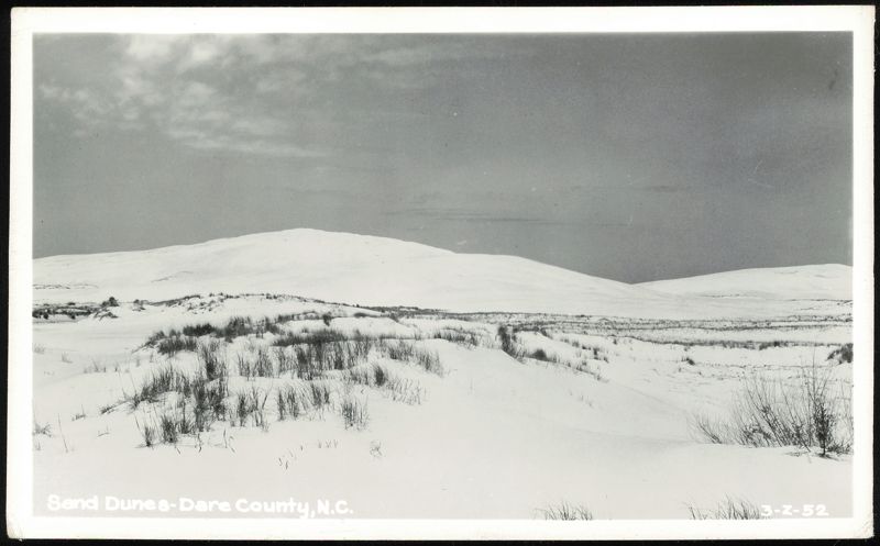 Sand Dunes in Dare County, North Carolina