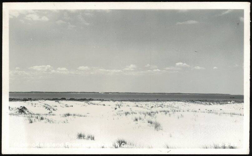 Roanoke Island View from Nags Head North Carolina