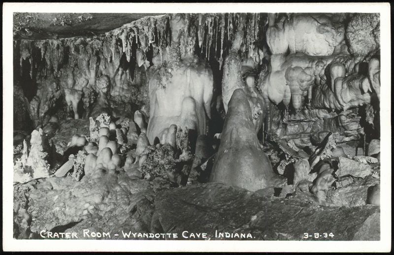 Crater Room in Wyandotte Cave
