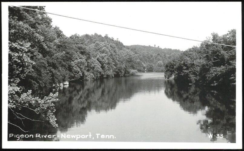 Pigeon River in Newport, Tennessee