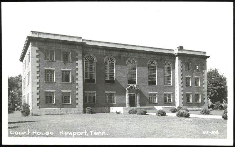 Cocke County Court House in Newport, Tennessee