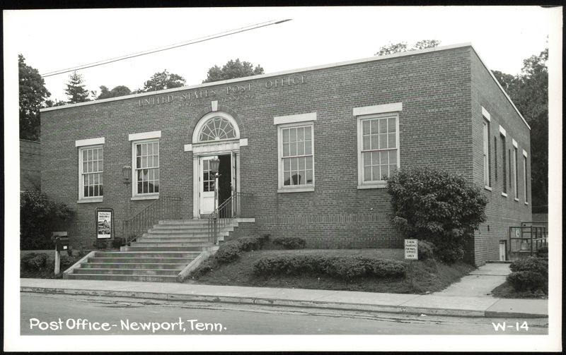 United States Post Office in Newport, Tennessee