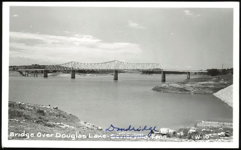 Truss Bridge Over Douglas Lake in Dandridge Tennessee