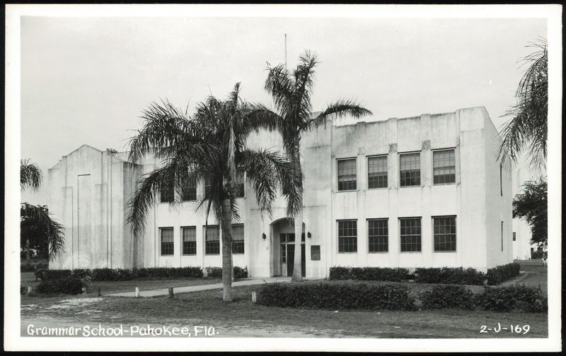 Grammar School Building in Pahokee, Florida