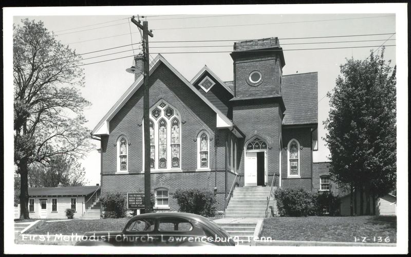 First Methodist Church in Lawrenceburg, Tennessee