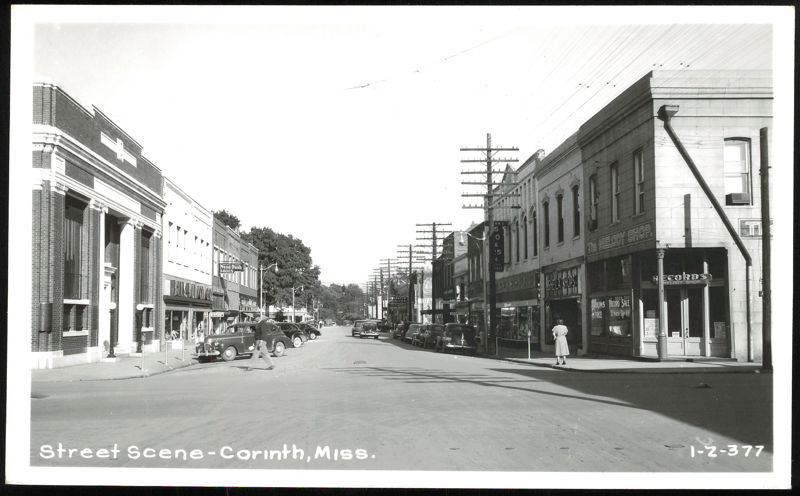 Street Scene in Corinth, Mississippi
