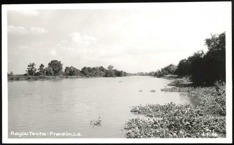 Bayou Teche in Franklin, Louisiana