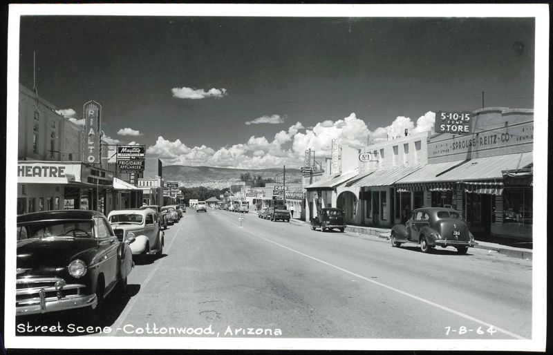 Street Scene in Cottonwood, Arizona