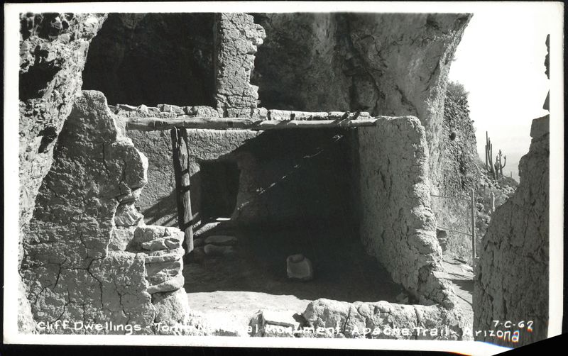 Cliff Dwellings at Tonto National Monument Arizona