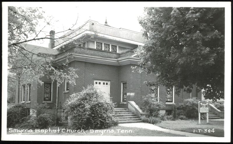 Smyrna Baptist Church Building Exterior Tennessee