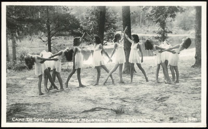 Girls Camp DeSoto Dancers on Lookout Mountain