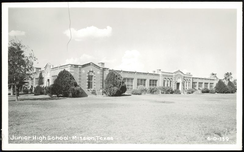 Junior High School Building in Mission, Texas