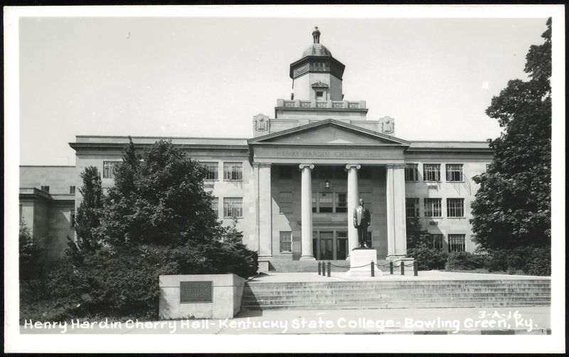 Henry Hardin Cherry Hall at Western Kentucky State College Bowling Green