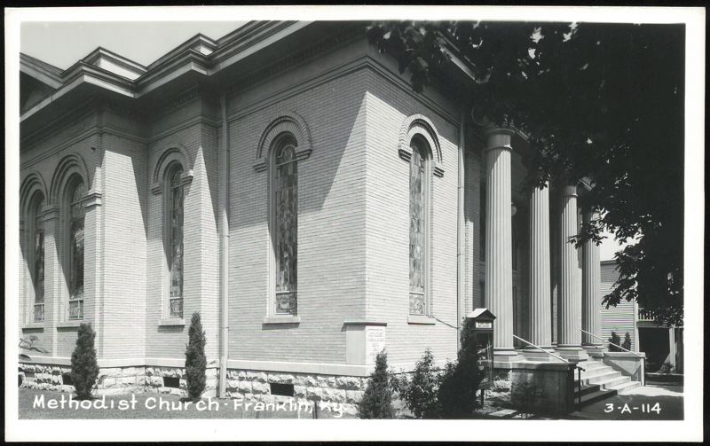 Methodist Church in Franklin, Kentucky