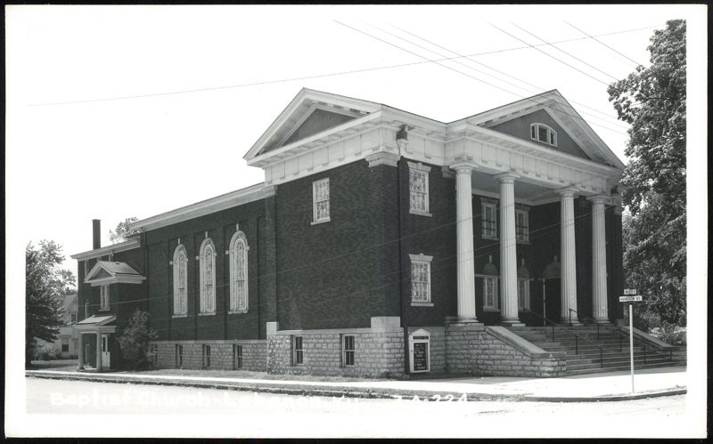 Baptist Church at Mulberry and Harrison Streets Lebanon Kentucky