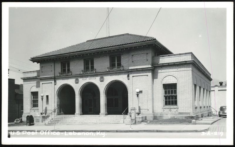 U.S. Post Office Building in Lebanon, Kentucky